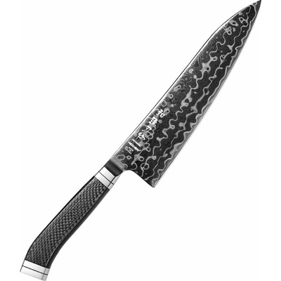 HEZHEN nůž pro šéfkuchaře Chef CARBON X10 (8")