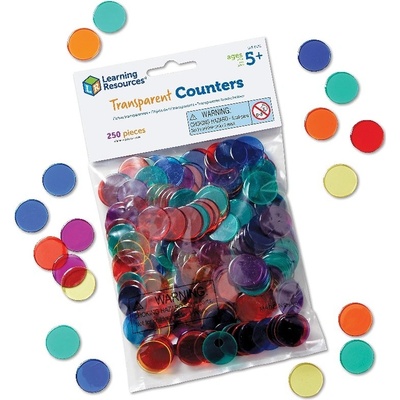 Learning Resources Farebné žetóny 250 ks