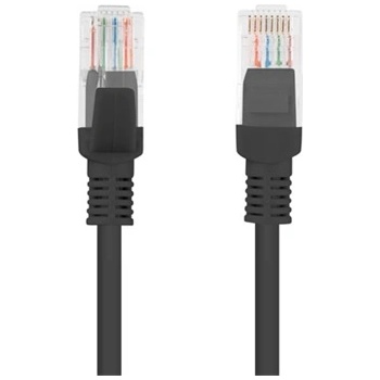 Lanberg пач кабел Cat5e UTP 20 м, черен PCU5-10CC-2000-BK (PCU5-10CC-2000-BK)