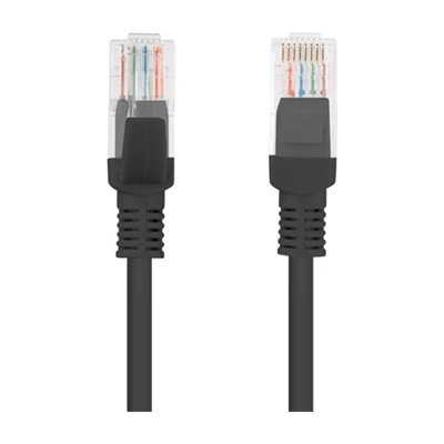 Lanberg пач кабел Cat5e UTP 20 м, черен PCU5-10CC-2000-BK (PCU5-10CC-2000-BK)