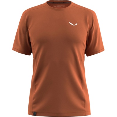 Salewa Мъжка спортна тениска Salewa Puez Dry T-Shirt Sport shirt - Bombay Brown - размер 48 (EU) (216-3409-0312)