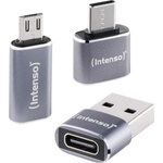 Intenso MIX480 USB адаптер, сив (комплект от 3 броя) 7600913 (7600913)