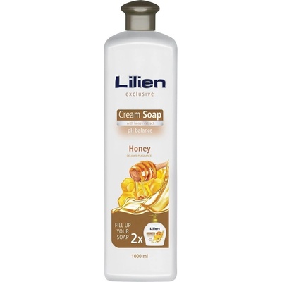 Lilien Honey & Propolis tekuté mydlo náhradná náplň 1 l