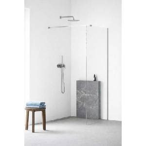 kielle Meara - Душ параван Walk-In 90x200 cm, хром/прозрачно стъкло 20726WI0900 (20726WI0900)
