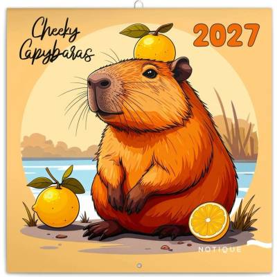 NOTIQUE Grid Cheeky Capybaras 30 x 30 cm 2027