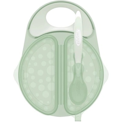 Dr. Brown's Пътническа купа с лъжица Dr. Browns 4м+(TF010-P3)