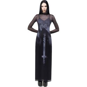 KILLSTAR Дамска рокля KILLSTAR x THE EXORCIST - Do You Know What She Did? - Black - KSRA012861