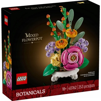 LEGO® Botanicals 10342 Krásna kytica ružových kvetov