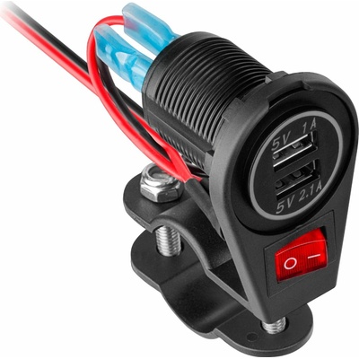 CABLETECH F konektor 6,8mm + gumička (100ks)