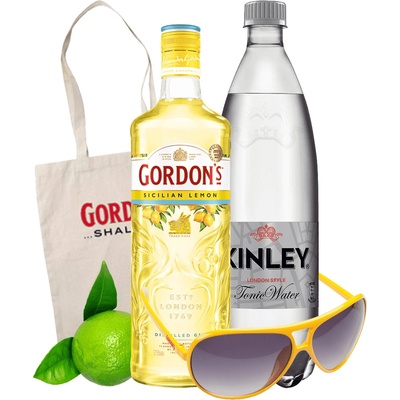 Gordon's Sicilian Lemon 37,5% 0,7 l (čistá fľaša)