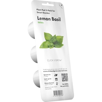Click & Grow Семена Click and Grow - Лимонен босилек, 3 пълнителя (SGR76X3)