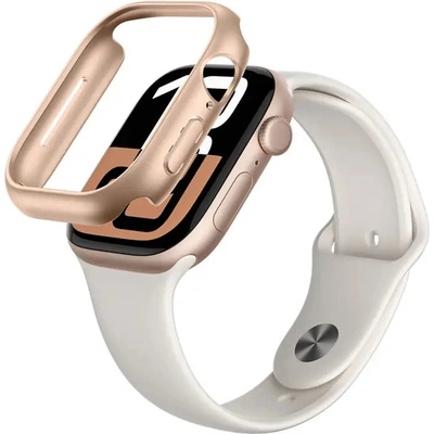 Amazingthing Минимален калъф AmazingThing за Apple Watch 46 мм - розово злато (IW46MINRG)