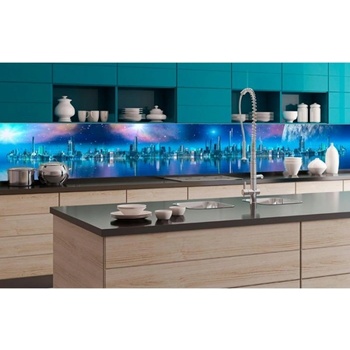 DIMEX ART s. r. o Фототапет за кухня - град на бъдещето 350 x 60 см