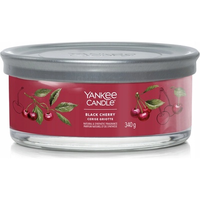 Yankee Candle Signature tumbler Black Cherry 340 g – Hledejceny.cz