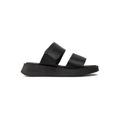 Calvin Klein Jeans Чехли Slide Double Strap Sandal Dc YW0YW01355 Черен (Slide Double Strap Sandal Dc YW0YW01355)