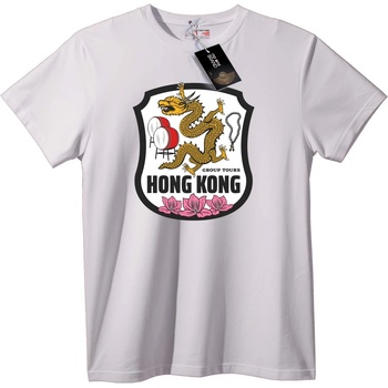 NOONEBRAND Тениска Хонконг Драконов Тур - 3XL, White