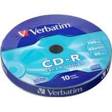 Verbatim CD-R 700MB 52x, bulk box, 10ks (43725)