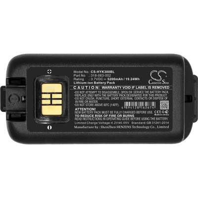 Cameron sino Батерия за баркод скенер Honeywell CK3B; CK65; CK70 318-034-001 LiIon 3.7V 5200mAh Cameron Sino (CS-HYK300BL)