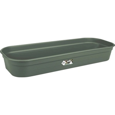Výsevní miska 51 x 20 x 8 cm ke skleníčku elho Green Basics L 100 % recyklovaný plast tmavě zelená