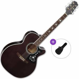Takamine GN75CE Basic SET Transparent Black Електро-акустична китара Джъмбо