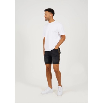 Image 1 of Brave Soul Къси панталони Brave Soul Denim Shorts with Side Seam Detail - Charcoal Wash