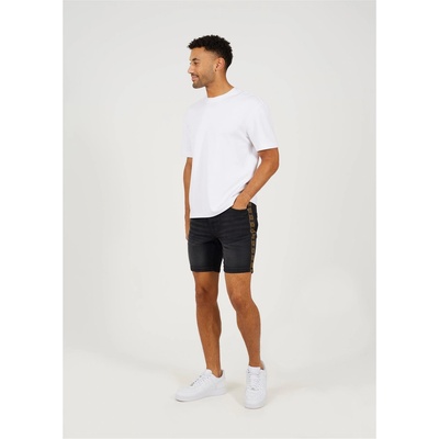 Brave Soul Къси панталони Brave Soul Denim Shorts with Side Seam Detail - Charcoal Wash