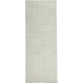 Pure Line Home Пътека palmeras Светлозелен дзен пясък