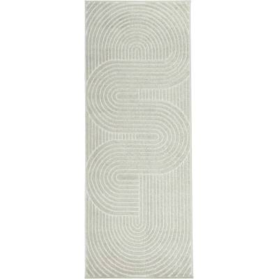 Pure Line Home Пътека palmeras Светлозелен дзен пясък