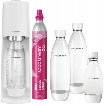 Sodastream Terra White + 3 láhve