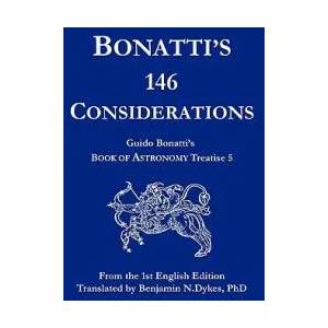 Bonatti's 146 Considerations | Guido Bonatti (ISBN: 9781934586075)