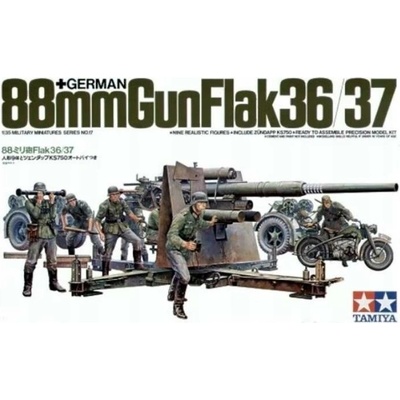 Tamiya 88mm Gun Flak 36/37 1:35