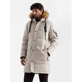 Ombre Clothing Мъжко дълго яке с качулка Ombre Clothing Ombre Clothing | Bezhov | МЪЖЕ | S