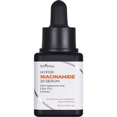 ISNTREE Hyper Niacinamide 20 Serum - Серум против акне с 20% ниацинамид 20мл