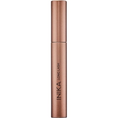 Inika Organic Přírodní prodlužující veganská řasenka Long Lash Brown 8 ml