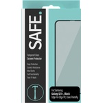Panzer Стъклен протектор Safe за Samsung Galaxy S21 Plus FingerPrint, CaseFriendly - Черно