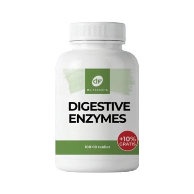 Dr.fleming Digestive Enzymes tráviace enzýmy +10% gratis 110 kapsúl