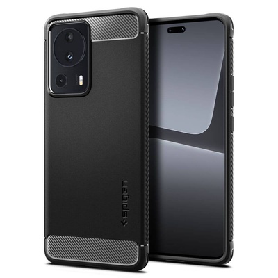 Spigen Противоударен Калъф за Xiaomi 13 Lite, Spigen Rugged Armor Case, Черен (ACS05324)