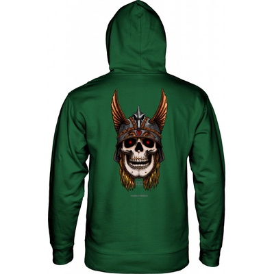 Powell PERALTA ANDERSON SKULL HOOD Alpine Green