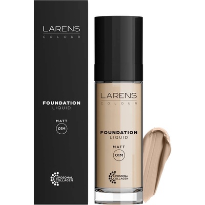 Larens Colour Liquid Foundation Matt 01 s jemným matujícím efektem 30 ml