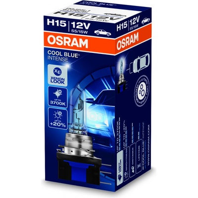 Osram Cool Blue Intense 64176CBI H15 PGJ23t-1 12V 15/55W