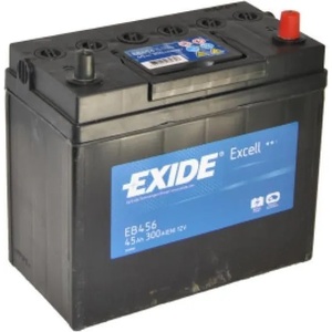 Exide Excell EB456 45Ah 330A right+ (EB456)