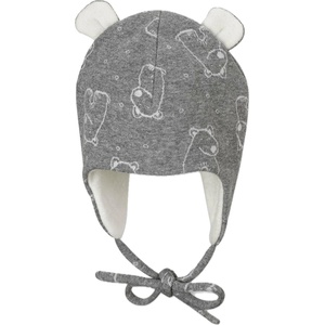 Sterntaler Бебешка зимна шапка Sterntaler - С принт на мечета, 43 cm, 5-6 м (4502124-542) - baby