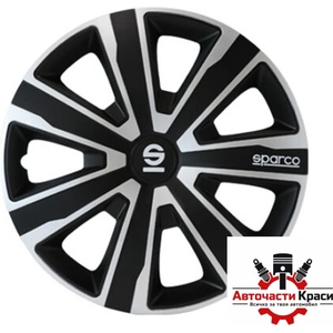 Sparco Тасове за джанти 16'' Sparco PALERMO / SPC1681SVBK (56387)