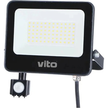 VITO Led ПРОЖЕКТОР 50w 6000k ip65 СЪС СЕНЗОР vito sava (6970233833871)