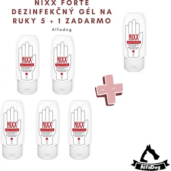 Nixx hygienický gél na ruky s dávkovačom slimm 50 ml