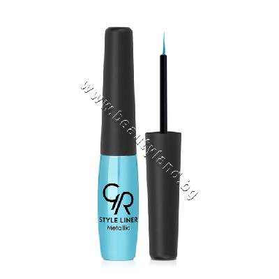 Очна линия Golden Rose Metallic Eyeliner, p/n GR-2435301 - Очна линия с металически блясък (GR-2435301)