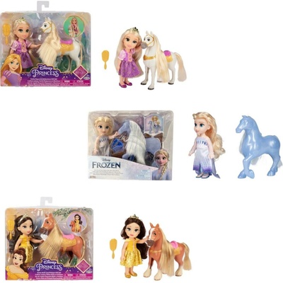 Jakks Pacific Disney Kráska a zviera Bella + Philippe 15cm
