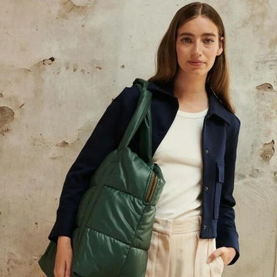 RILLA Taška přes rameno puffy Tinne + Mia CLODE jungle green