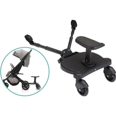 fillikid stupátko Basic včetně sedadla černá – Zboží Mobilmania