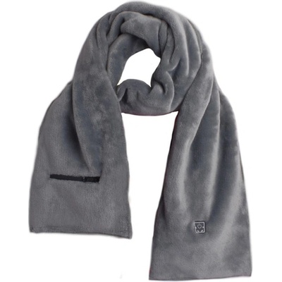 Glovii Scarf vyhrievaný šál šedý GA1G